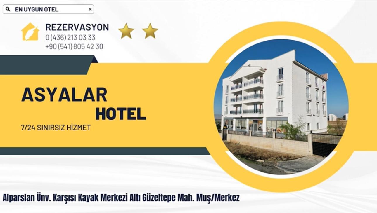 Asyalar Otel dış cephe tanıtım görseli