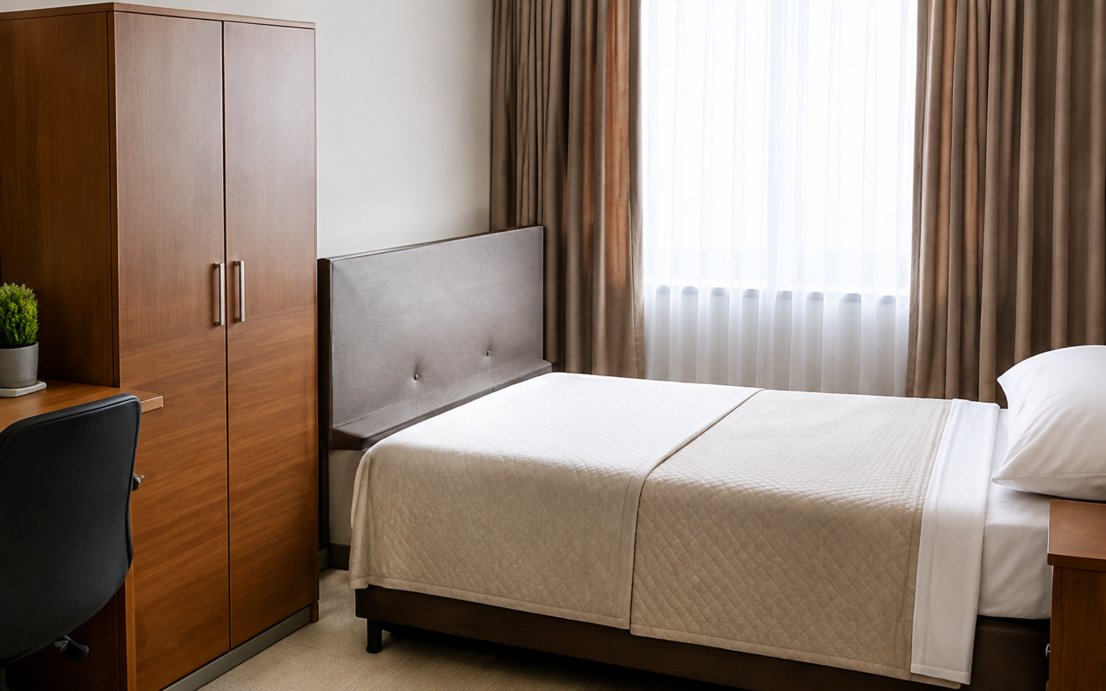 Muş Asyalar Otel tek kişilik oda görseli